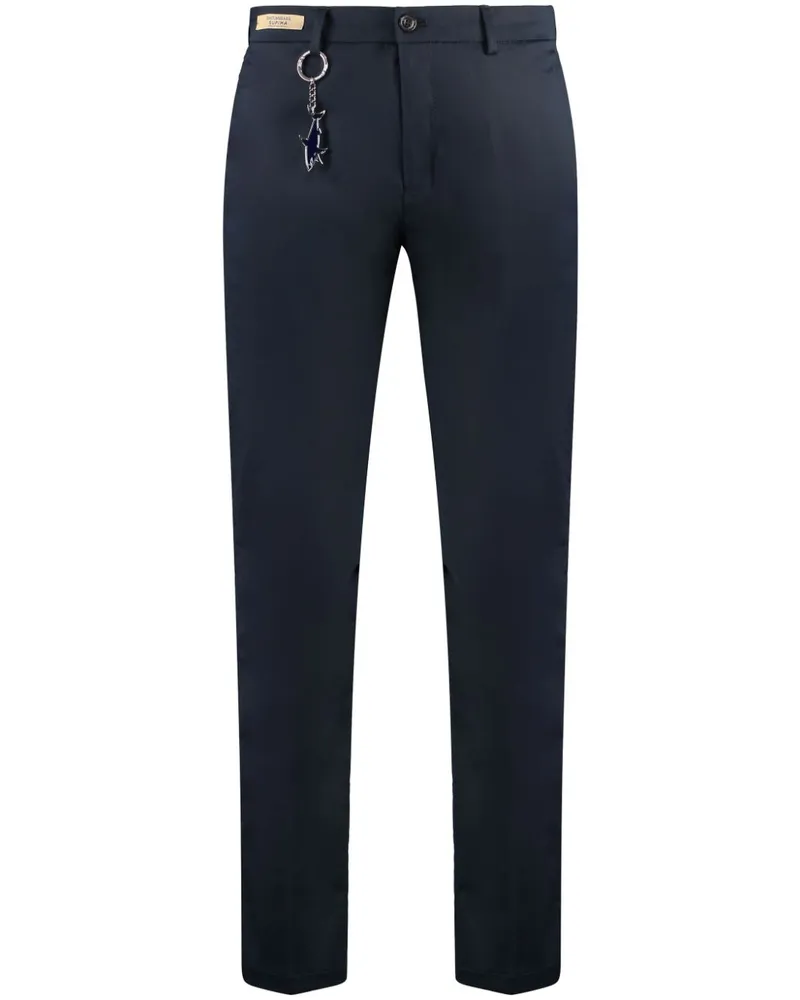 Paul & Shark Hose mit Bügelfalten - Blau Blau