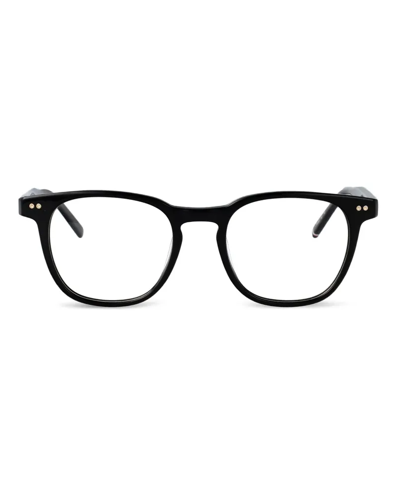 Tommy Hilfiger Brille mit eckigem Gestell - Schwarz Schwarz