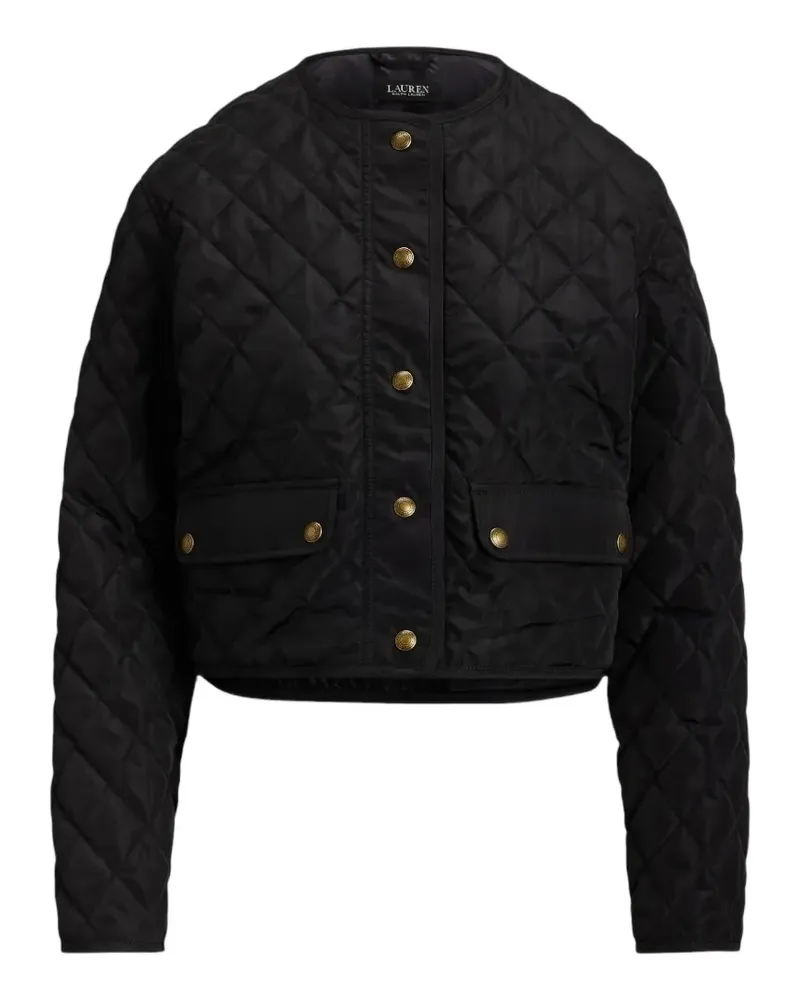 Ralph Lauren Cropped-Jacke - Schwarz Schwarz