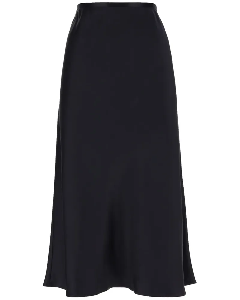 Max Mara Rock aus Seide - Blau Blau