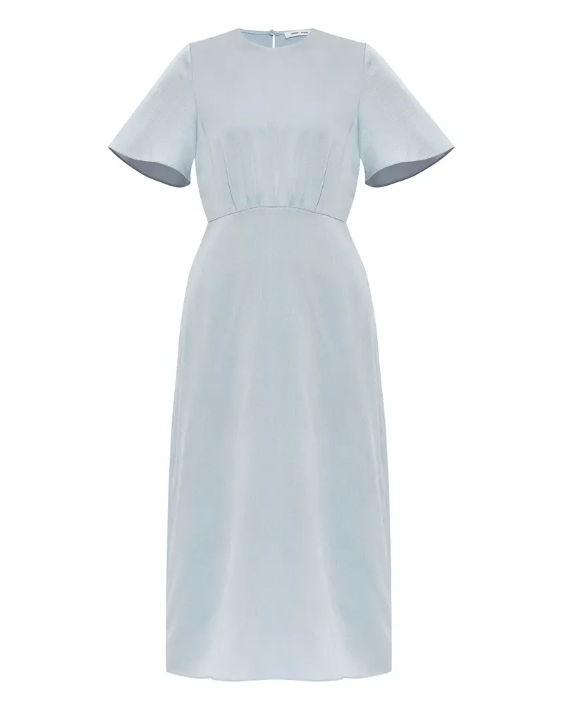 Samsøe & Samsøe Kleid mit kurzen Ärmeln - Blau Blau
