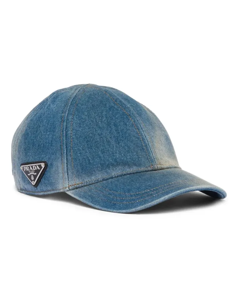 Prada Baseballkappe im Jeans-Look - Blau Blau