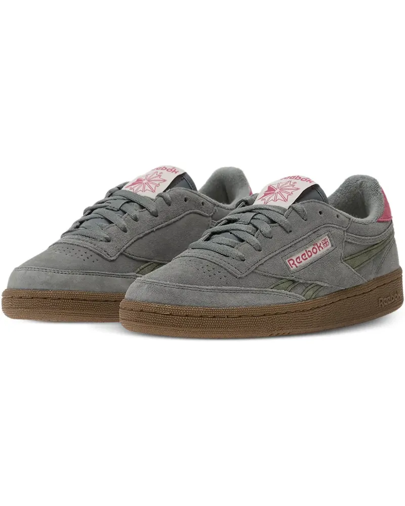 Reebok Club C Sneakers mit Wildledereinsätzen - Grau Grau