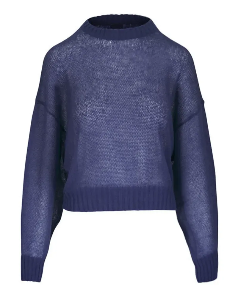 Brunello Cucinelli Pullover mit Rundhalsausschnitt - Blau Blau