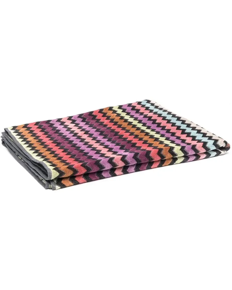 Missoni Home Warner Badetuch - Schwarz Schwarz