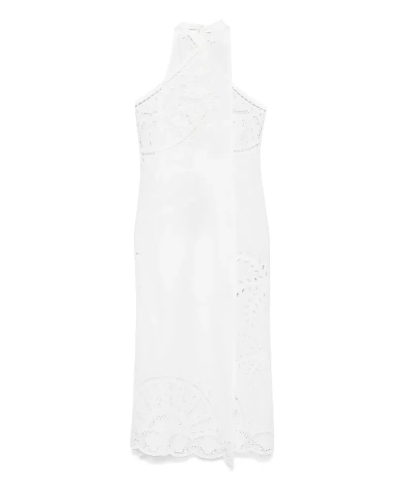 FARM Rio Klassisches Kleid - Weiß Weiß