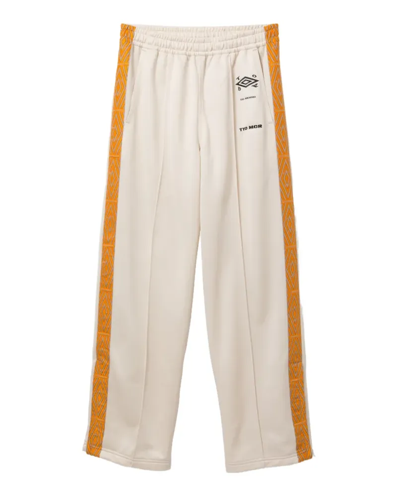 Toga x Umbro Hose mit Seiteneinsätzen - Nude Nude