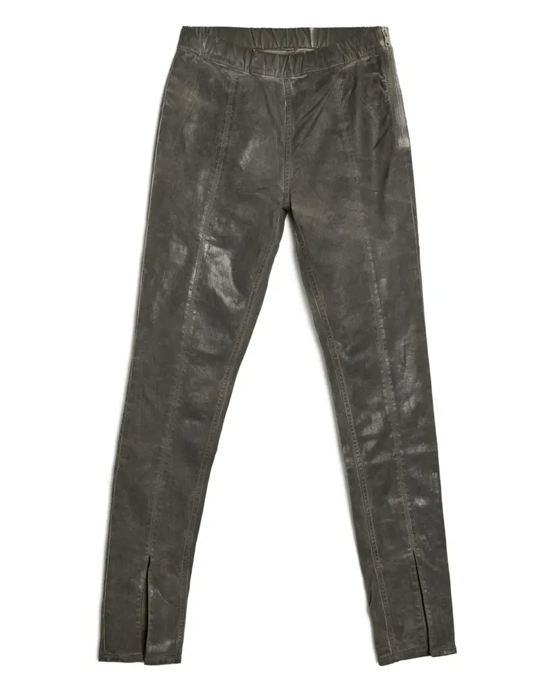 DRKSHDW by Rick Owens Denim-Leggings mit geschlitztem Saum - Braun Braun