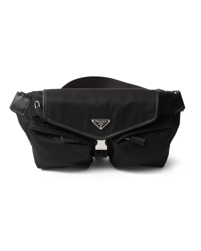 Prada Gürteltasche aus Re-Nylon - Schwarz Schwarz