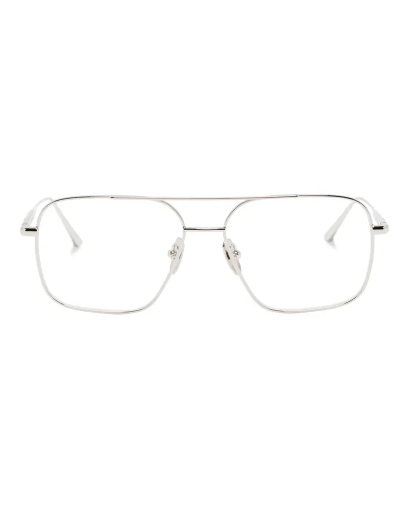 CHIMI Brille mit eckigem Gestell - Silber Silber