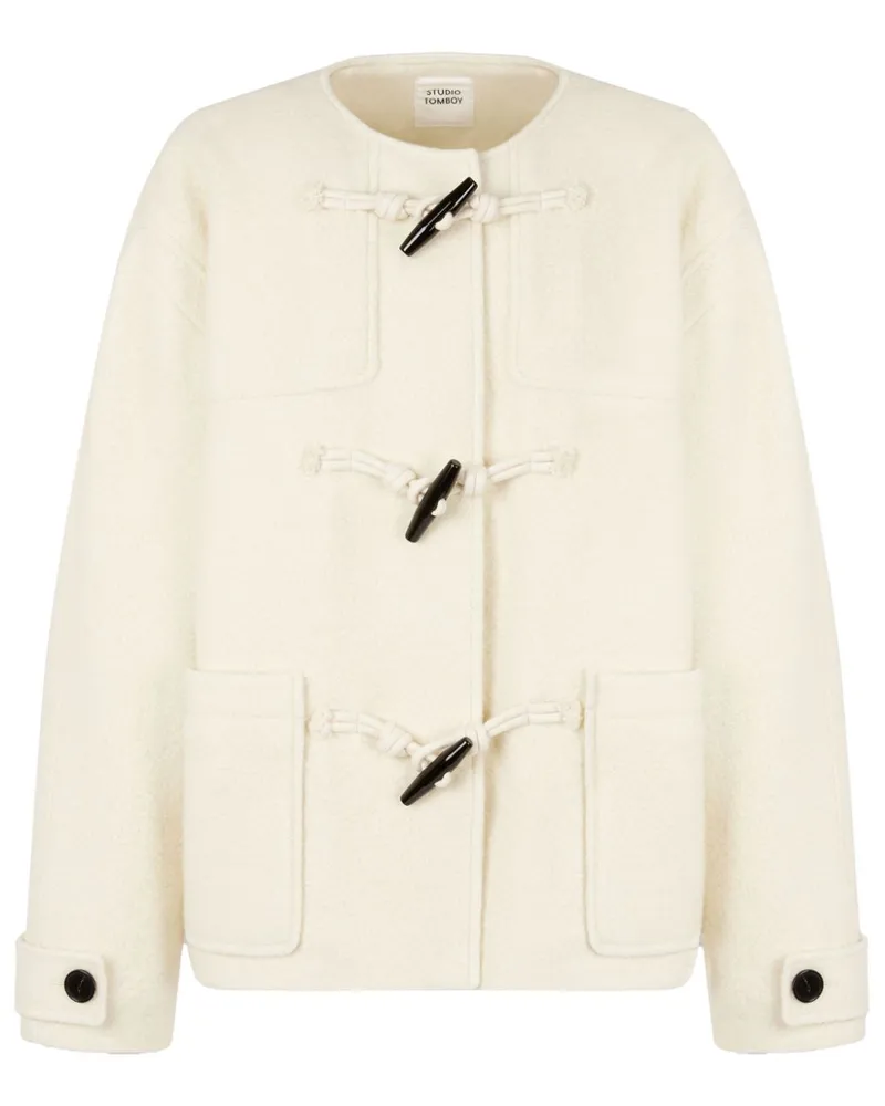 STUDIO TOMBOY Jacke mit Knebelverschluss - Nude Nude