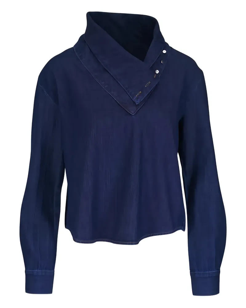 TWP Maria Bluse - Blau Blau