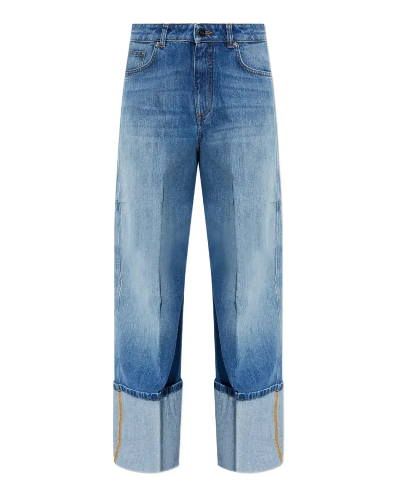 Givenchy rolled-up cuffs jeans - Blau Blau