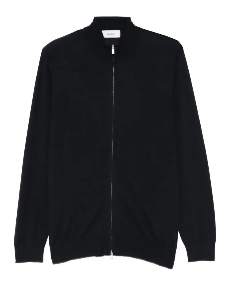 LARDINI Cardigan mit Reißverschluss - Blau Blau