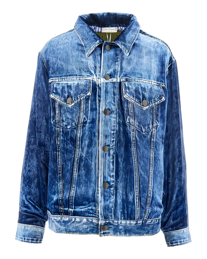 Pierre-Louis Mascia Geknöpfte Kankam Jacke - Blau Blau