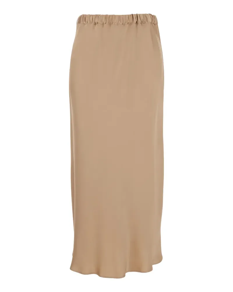 Antonelli Firenze ruched-waistband midi skirt - Nude Nude
