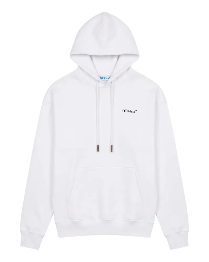 OFF-WHITE Hoodie mit Arrows-Print - Weiß Weiß
