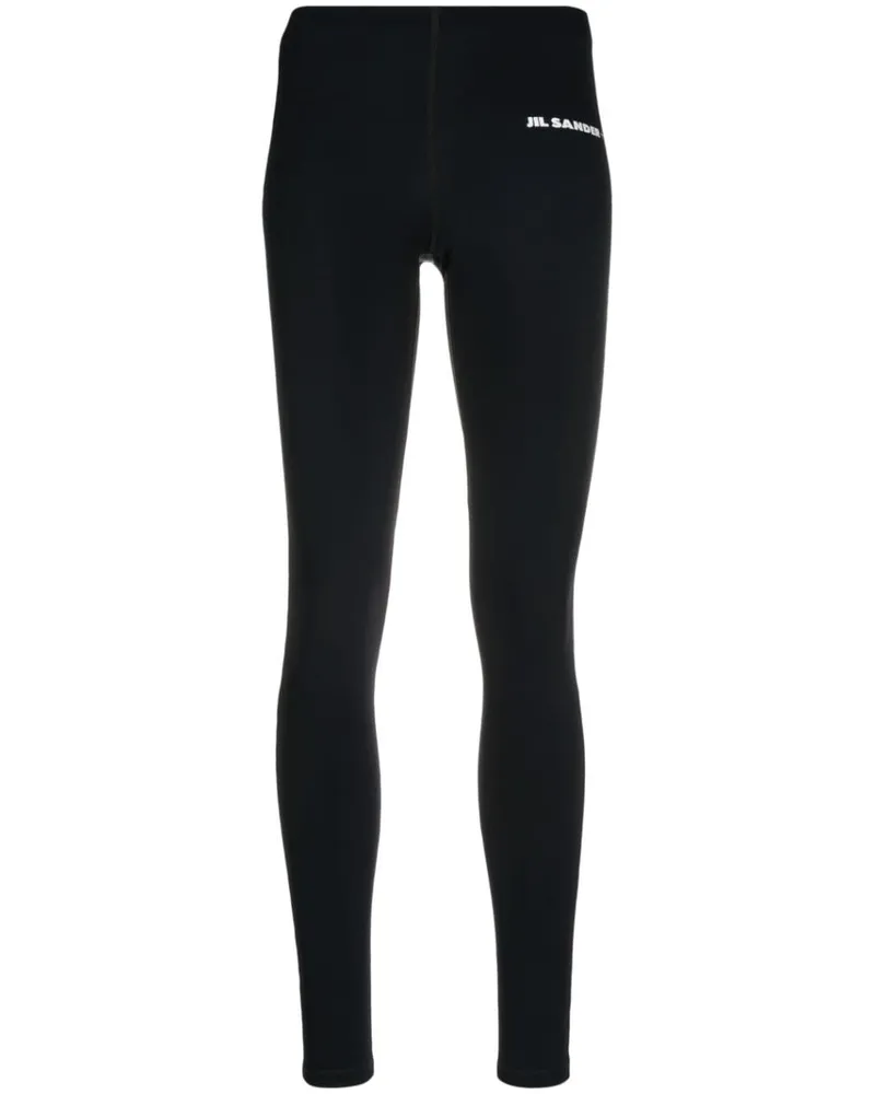 Jil Sander 7/8 Leggings Schwarz