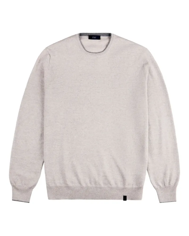 Fay Pullover aus Schurwolle - Nude Nude