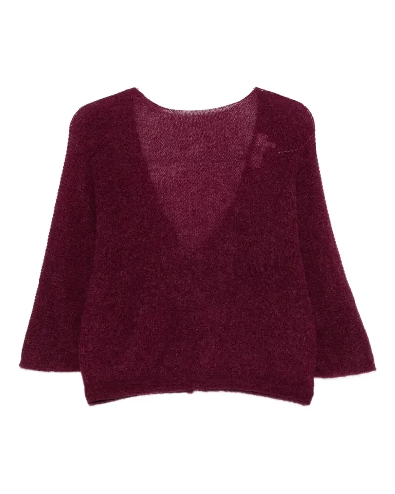 ba&sh button-embellishment cardigan - Violett Violett