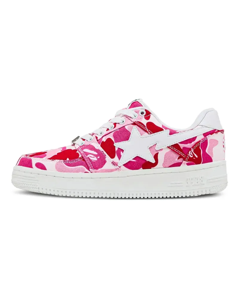 BAPE Bape Star ABC Camo Sneakers - Rosa Rosa