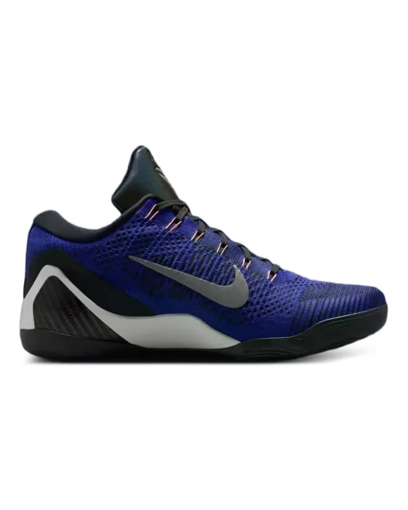 Nike Kobe 9 Elite Low Protro Sneakers mit Schnürung - Blau Blau