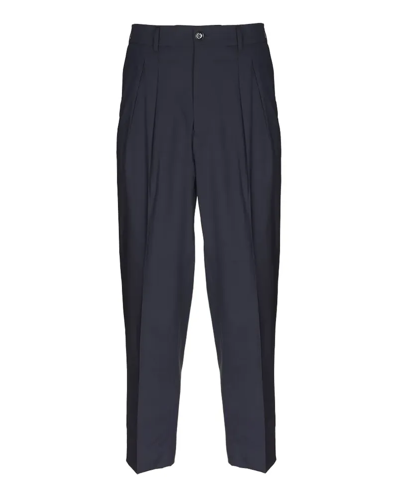 Be Able pleated trousers - Blau Blau