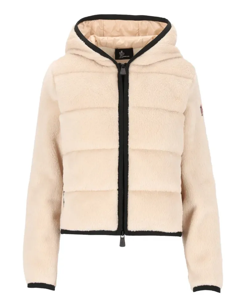 Moncler polartec® padded hooded jacket - Nude Nude
