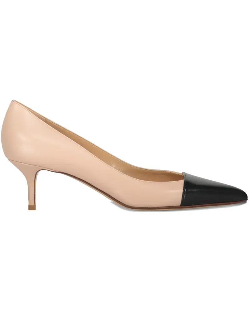 Francesco Russo Pumps mit spitzer Kappe - Nude Nude