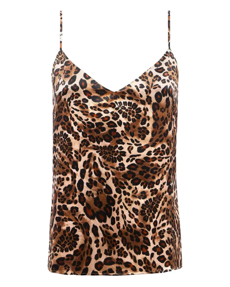 L'Agence Jane spaghetti-strap top - Braun Braun