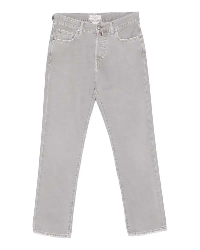 Jacob Cohën Edo straight trousers - Grau Grau