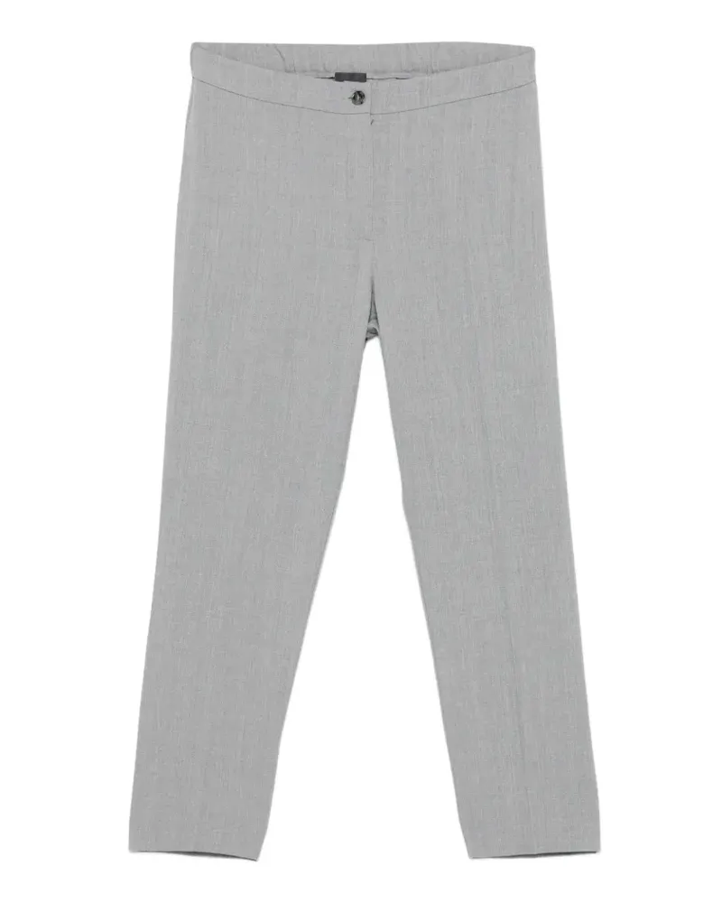 Marina Rinaldi Hose mit Knöpfen - Grau Grau