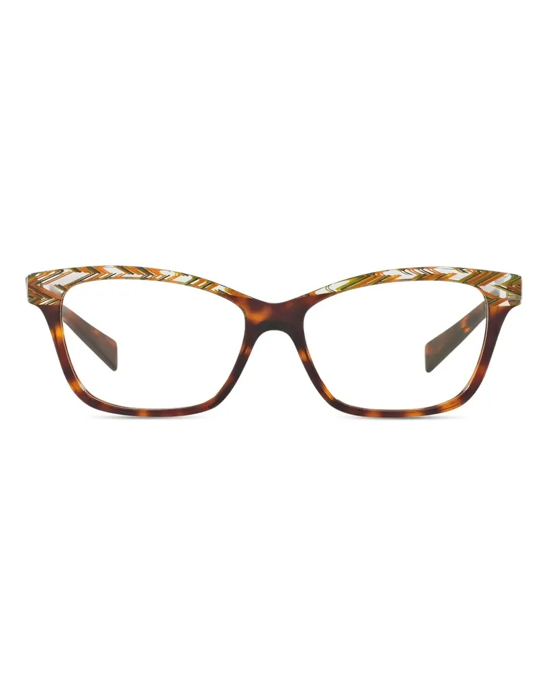 Alain Mikli Brille in Schildpattoptik - Braun Braun