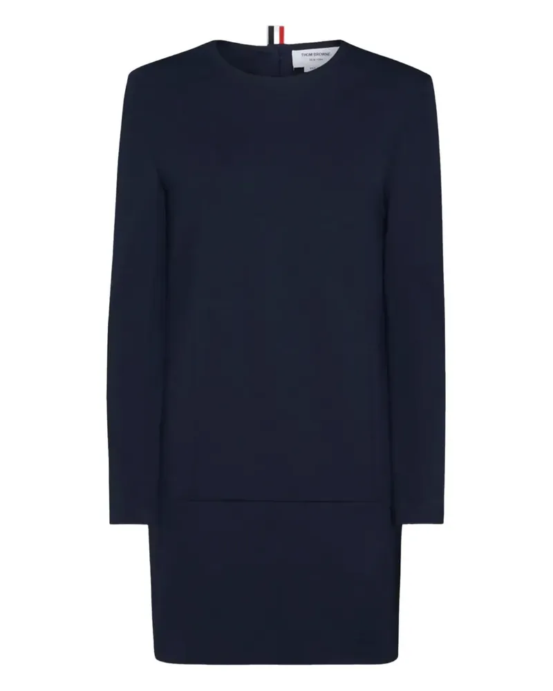 Thom Browne Langärmeliges Kleid - Blau Blau