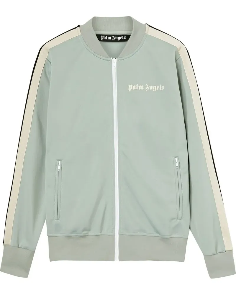 Palm Angels Sportjacke mit Streifen - Grau Grau