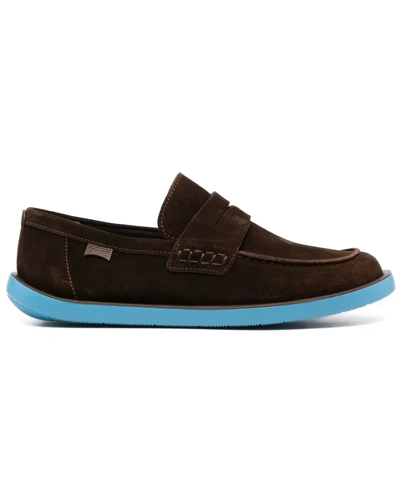 Camper Wagon Loafer aus Wildleder - Braun Braun