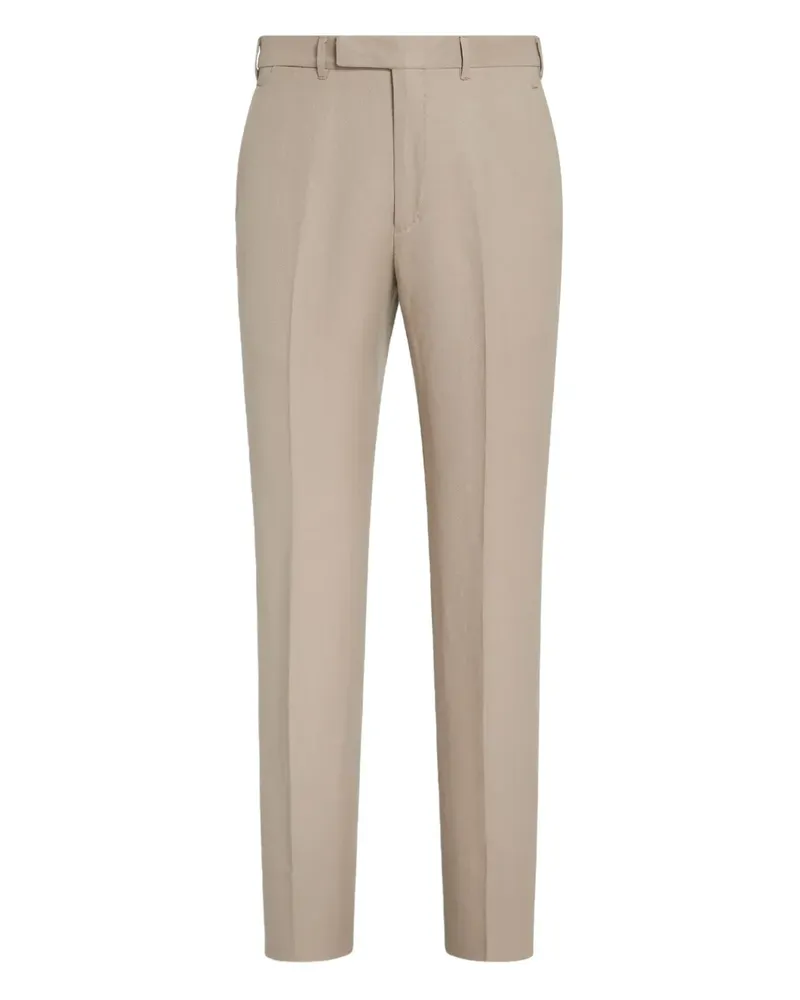 Ermenegildo Zegna Oasi Hose aus Leinen - MD BGE SLD Light Beige Md