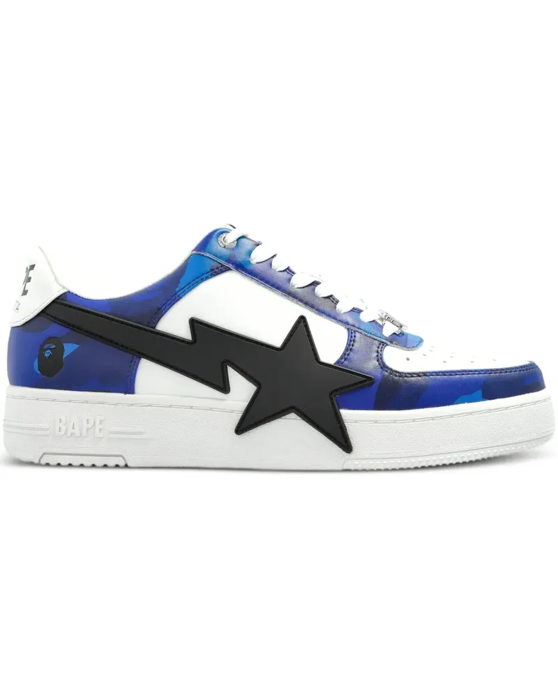 BAPE Sneakers mit Stern-Patch - Weiß Weiß