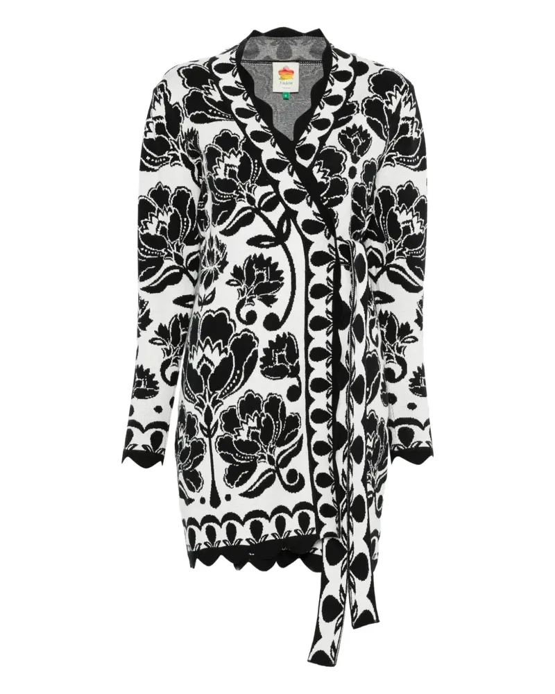 FARM Rio Arabesque mini dress - Weiß Weiß
