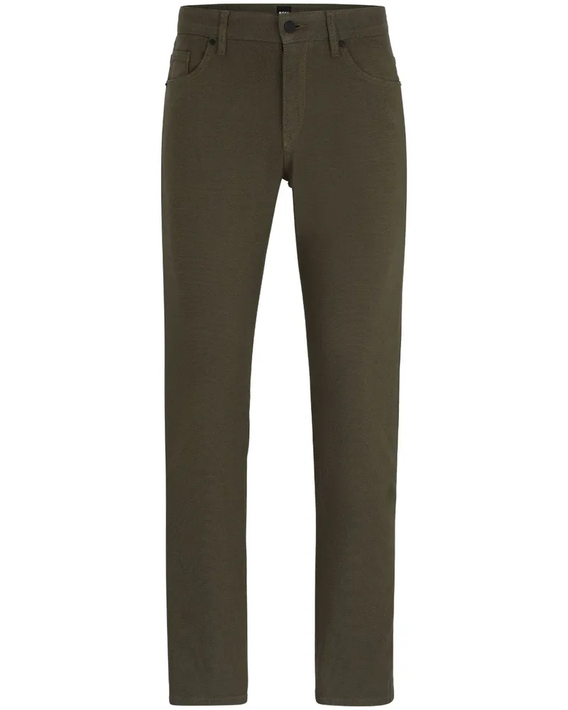 HUGO BOSS Klassische Slim-Fit-Jeans - Grün Grün