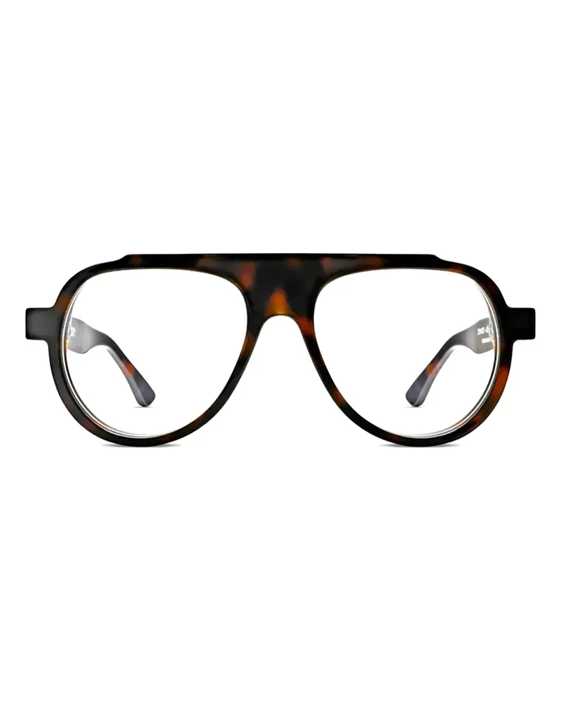 Thierry Lasry browline dynasty glasses - Braun Braun