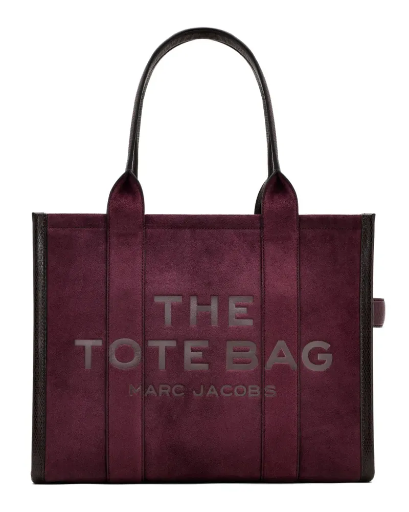 Marc Jacobs Große Tote Bag aus Wildleder - Violett Violett