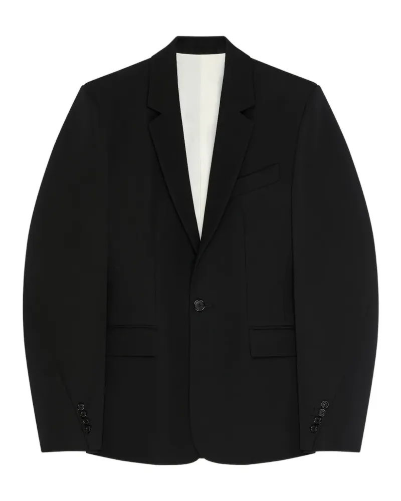 Givenchy single-breasted notch-lapel blazer - Schwarz Schwarz