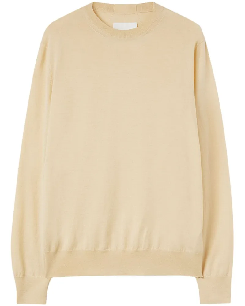 Jil Sander Pullover mit rundem Ausschnitt - Nude Nude
