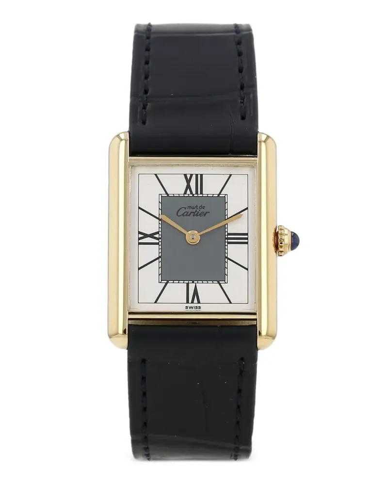 Cartier 1990s Tank Must Armbanduhr 31mm - Weiß Weiß