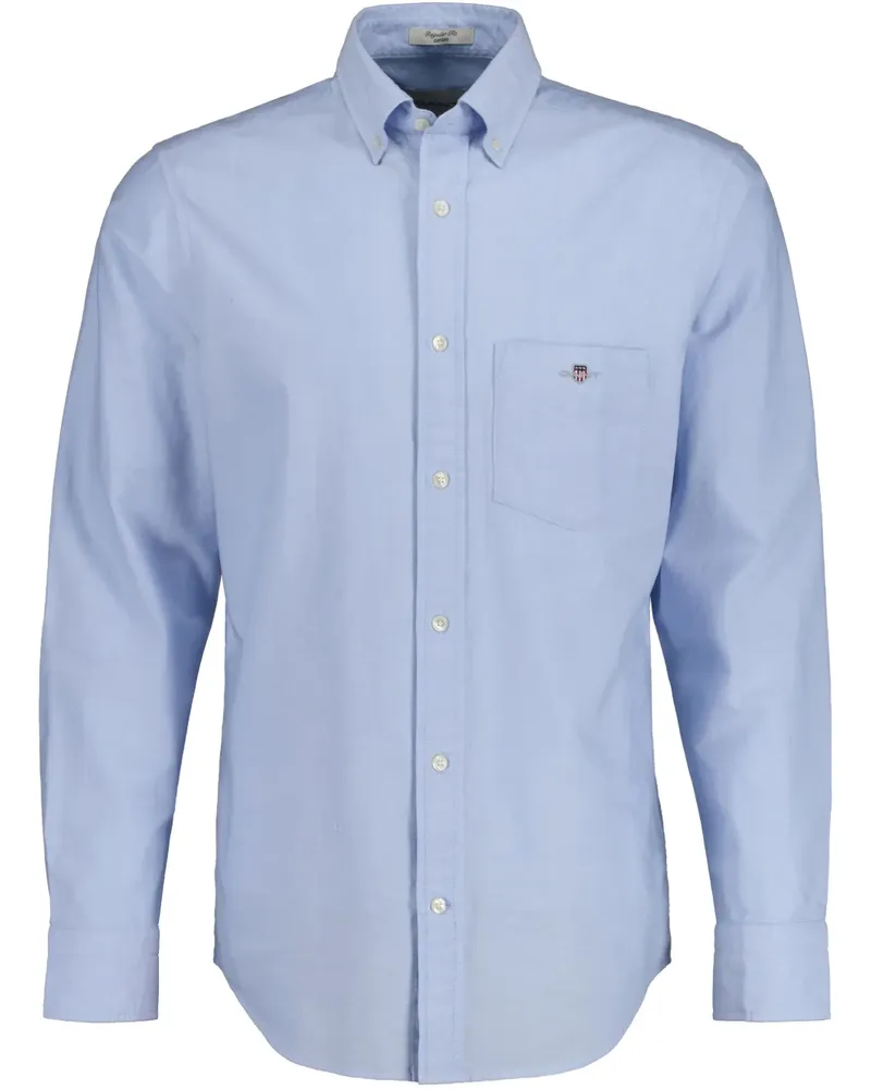 Gant Klassisches Oxford-Hemd - Blau Blau