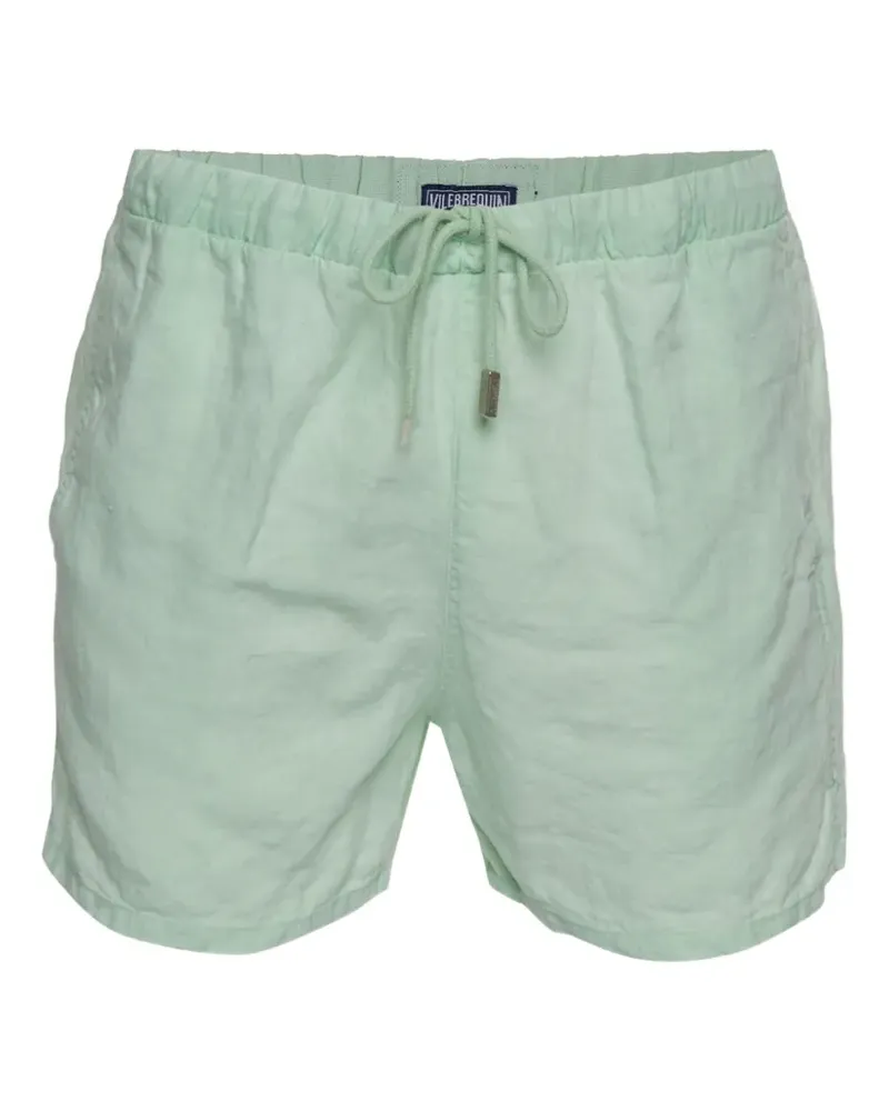 Vilebrequin Barry Shorts mit Kordelzug - Grün Grün