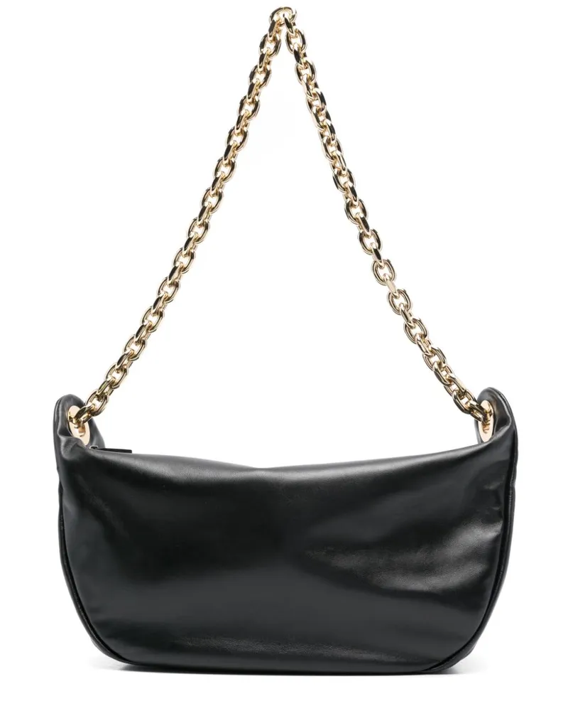 Fabiana Filippi Mini Tote Bag mit Ösendetail - Schwarz Schwarz