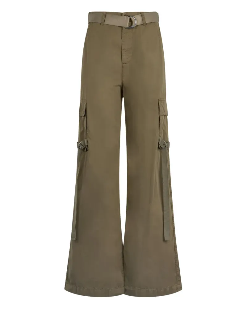 Liu Jo Hose mit aufgesetzten Taschen - Grün Grün