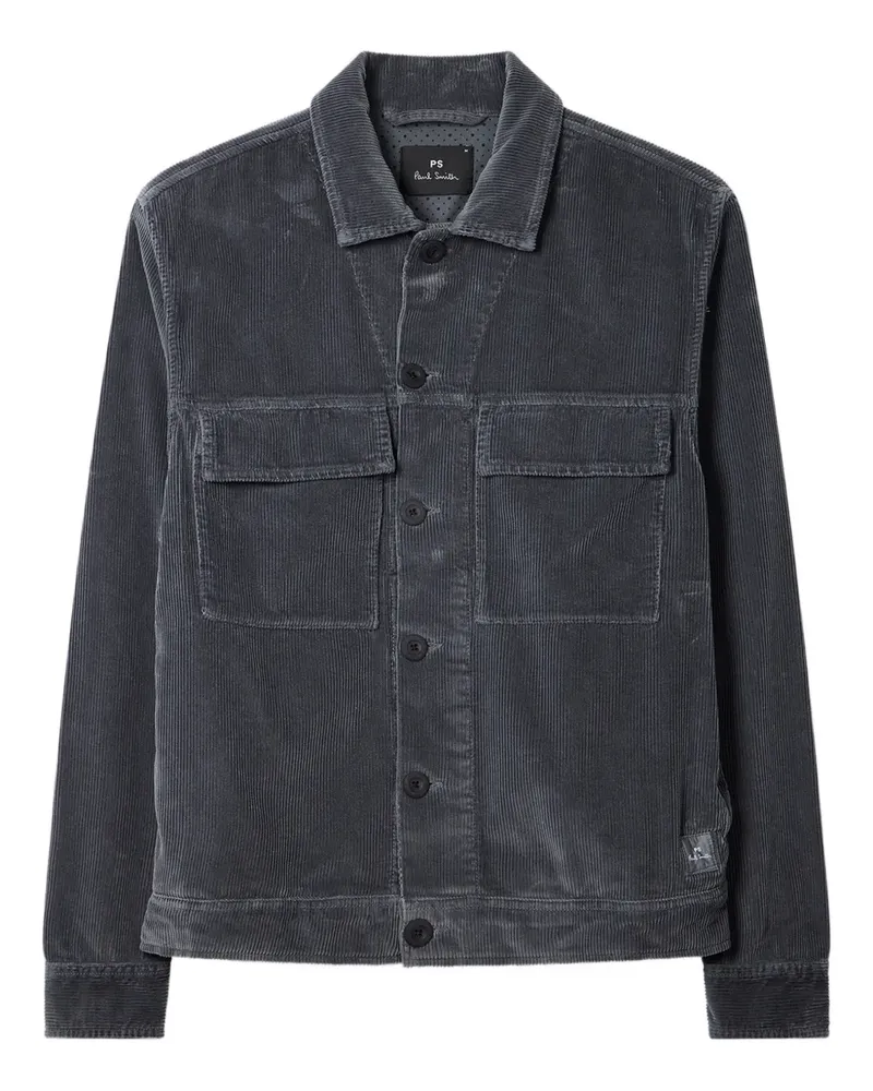 Paul Smith corduroy pocket jacket - Grau Grau